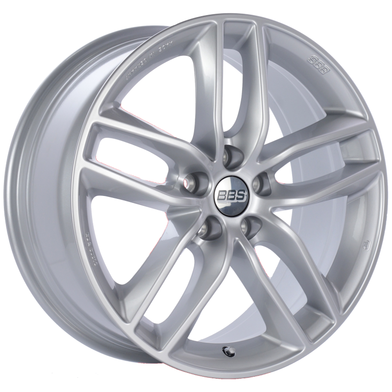 BBS SX 18x8 5x114.3 ET40 Sport Silver Wheel -82mm PFS/Clip Required Wheels - Cast BBS