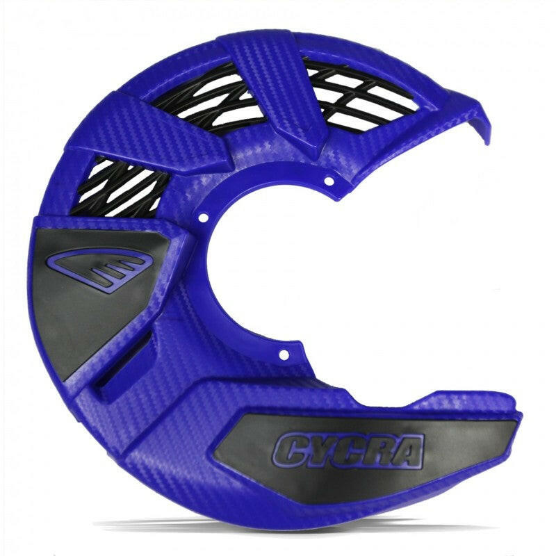 Cycra 15+ Yamaha WR250F Disc Cover - Blue Plastics Cycra