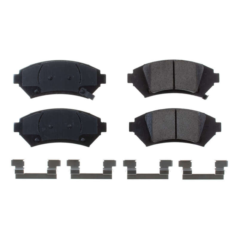 Power Stop 2005 Buick LeSabre Front Z17 Evolution Ceramic Brake Pads w/Hardware Brake Pads - OE PowerStop