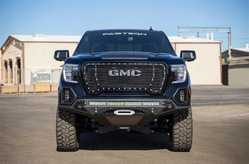 Addictive Desert Designs 2019 GMC Sierra 1500 SF Front Bumper w/ Winch Mount&Sensor Cutout Bumpers - Steel Addictive Desert Designs