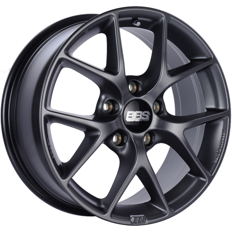 BBS SR 18x8 5x130 ET50 CB71.6 Satin Grey Wheel Wheels - Cast BBS