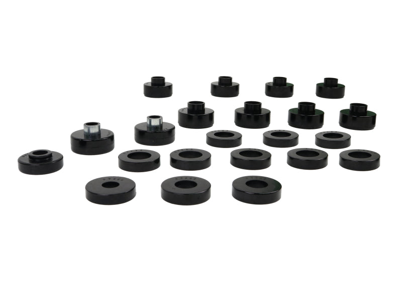 Whiteline 1976-1979 Jeep CJ5 Body Mount Bushing Set Bushing Kits Whiteline