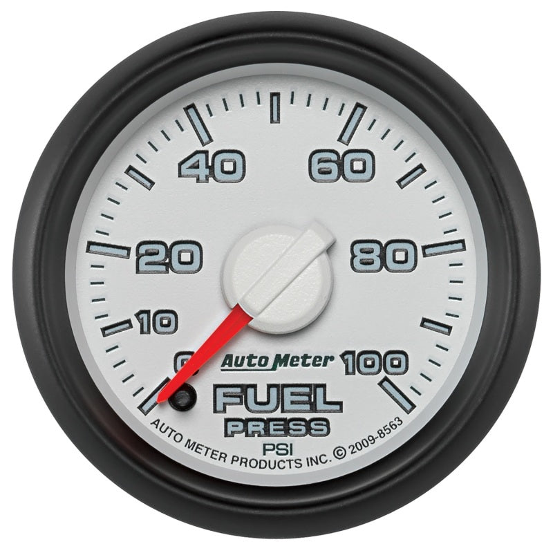 Autometer Factory Match 52.4mm Full Sweep Electronic 0-100 PSI Fuel Pressure Gauge Dodge Gauges AutoMeter