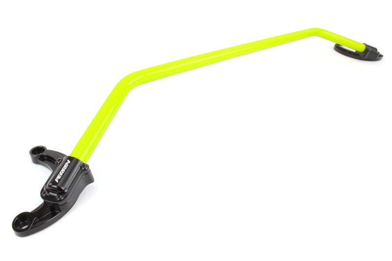 PERRIN 02-07 Subaru WRX/STi/Impreza / 04-08 Forester Front Strut Brace - Neon Yellow Strut Bars Perrin Performance