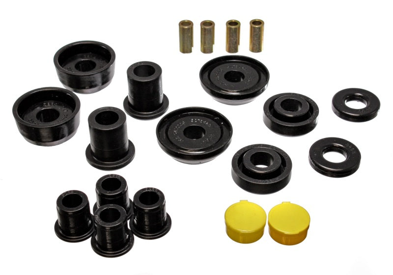 Energy Suspension 93-02 Camaro/Firebird/Trans Am Black Front End Control End Bushing Set Bushing Kits Energy Suspension