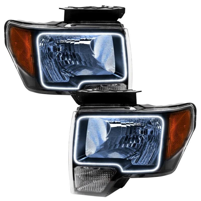Oracle 09-14 Ford F-150 LED HL - Black - ColorSHIFT w/ BC1 Controller Headlights ORACLE Lighting