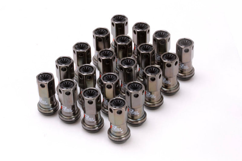 Project Kics 12X1.50 R40 Iconix Classical Lug Nuts w/ Black Plastic Cap - 20 - No Locks Lug Nuts Project Kics