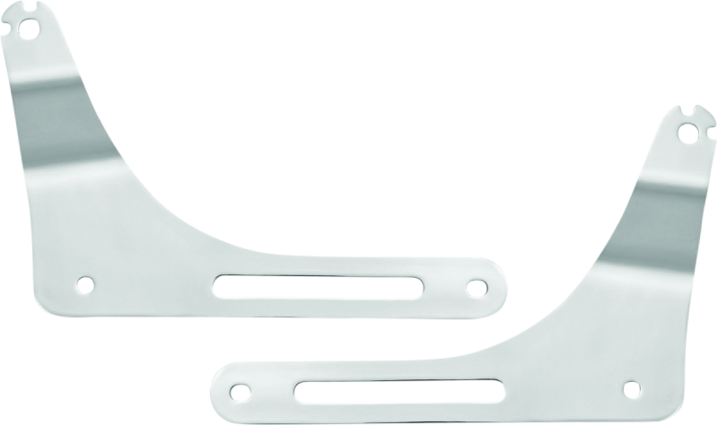 Kuryakyn Fixed Mounts Multi-Purpose Driver & Passenger Backrest 18-Up Softail Black Seats Kuryakyn