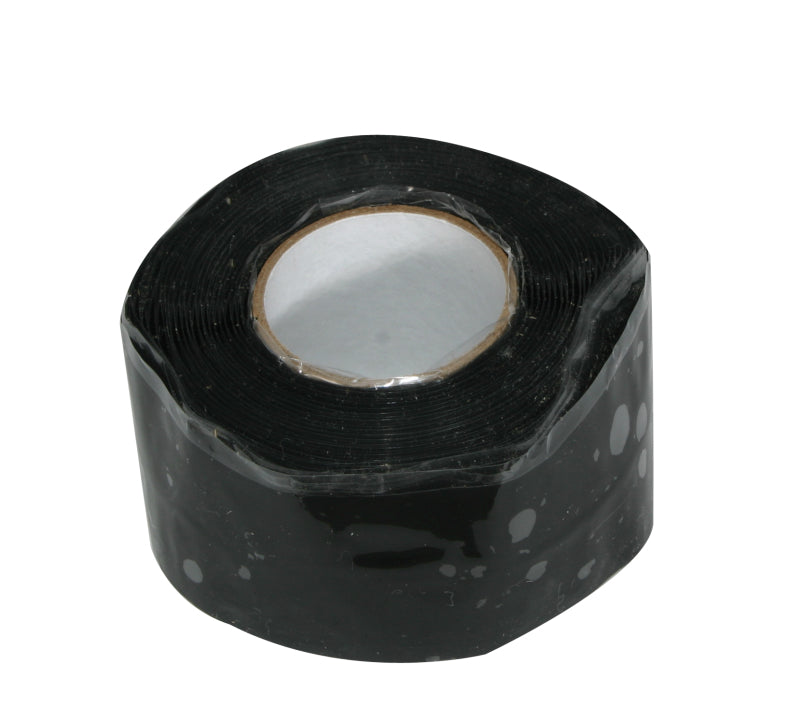 Moroso Self-Vulcanizing Tape - Black - 12ft Roll x 1in Wide Tools Moroso