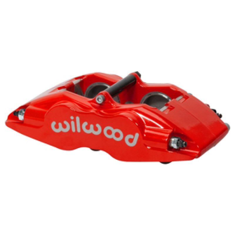Wilwood Caliper-Forged Superlite 1.38in Pistons 1.10in Disc - Red Brake Calipers - Perf Wilwood