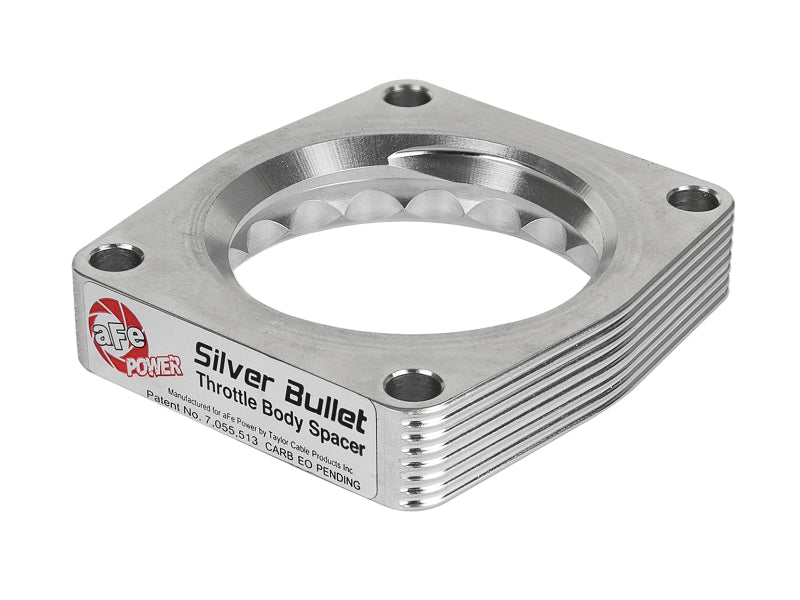 aFe Silver Bullet Throttle Body Spacer TBS 17-19 Nissan Patrol (Y61) I6-4.8L Throttle Body Spacers aFe