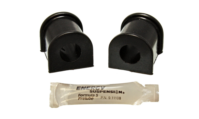 Energy Suspension 05-07 Scion tC Black 18mm Rear Sway Bar Bushing Set Bushing Kits Energy Suspension