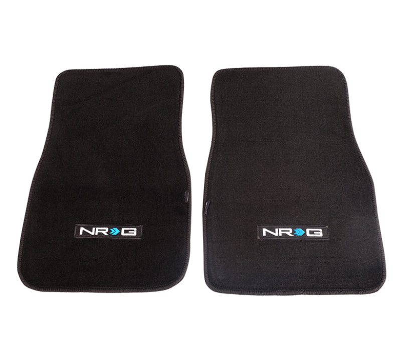NRG Floor Mats - Universal (NRG Logo) - 2pc. Floor Mats Carpeted NRG