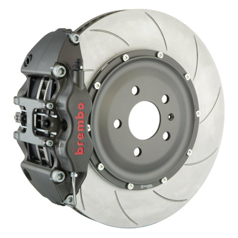 Brembo 14+ 991 Turbo/Turbo S PISTA Front Race BBK 6 Pist Forged380x34x6 5a 2pc Rotor T5-Clear HA Brake Kits - Performance Slot Brembo