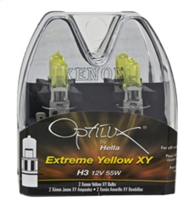 Hella Optilux H3 12V/55W XY Extreme Yellow Bulb Bulbs Hella