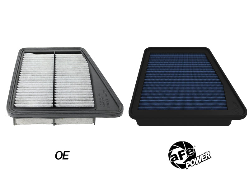 aFe 18-21 Kia Stinger L4-2.0L (t) Magnum FLOW OE Replacement Air Filter w/ Pro 5R Media Air Filters - Direct Fit aFe