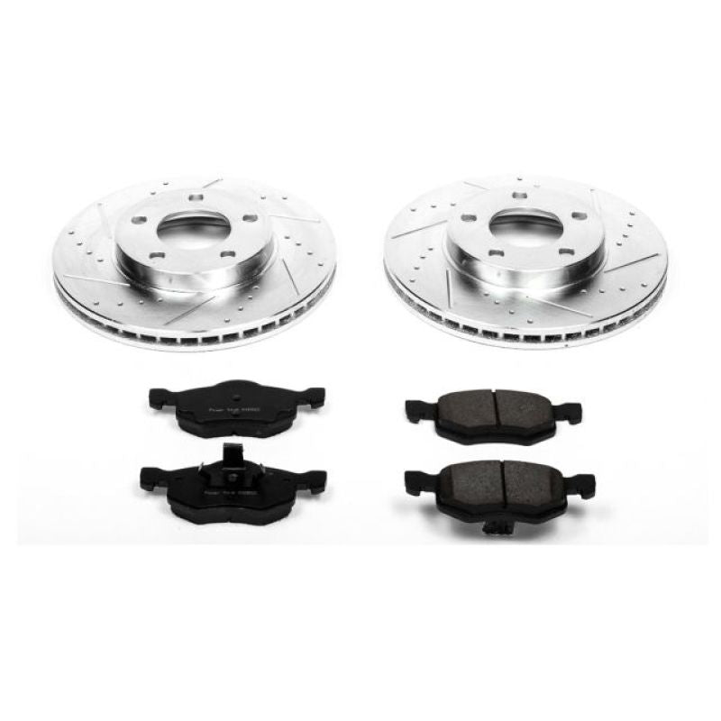 Power Stop 01-07 Ford Escape Front Z23 Evolution Sport Brake Kit Brake Kits - Performance D&S PowerStop