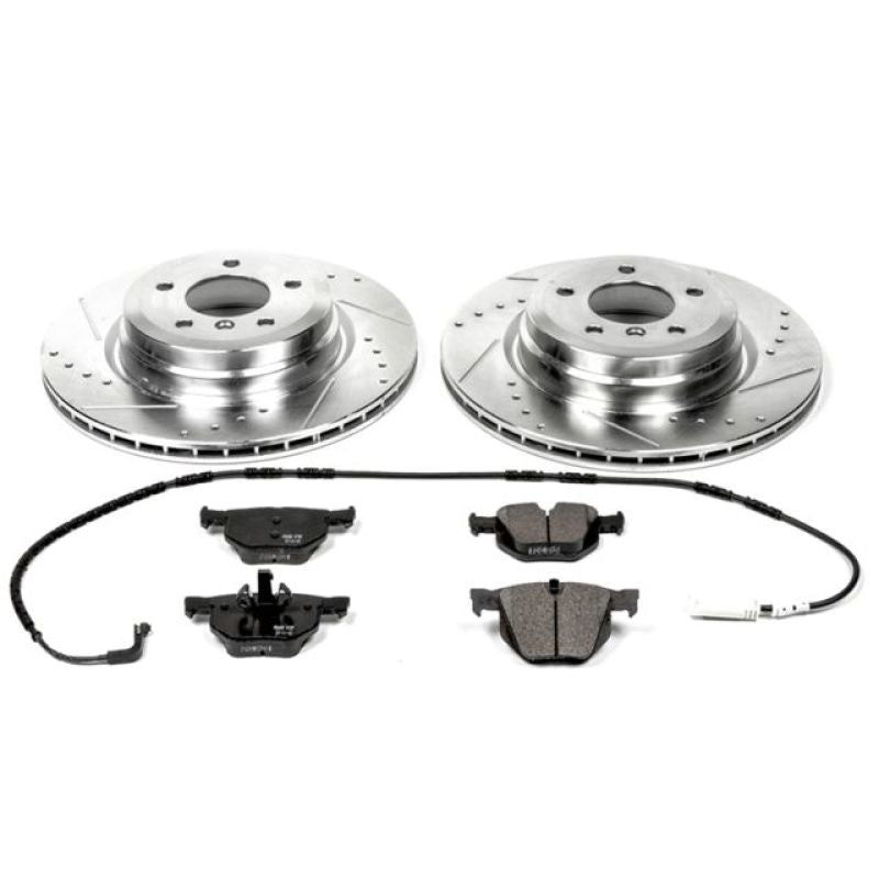 Power Stop 2006 BMW 330i Rear Z23 Evolution Sport Brake Kit Brake Kits - Performance D&S PowerStop