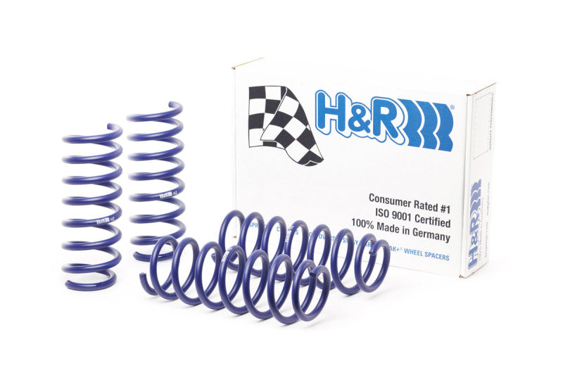 H&R 12-19 BMW 650i Convertible/650i xDrive Convertible F12 Sport Spring Lowering Springs H&R