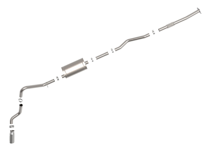 aFe Apollo GT Series 19-20 GM 1500 2.7L (t) 409 SS CB Exhaust System w/Polished Tip Catback aFe