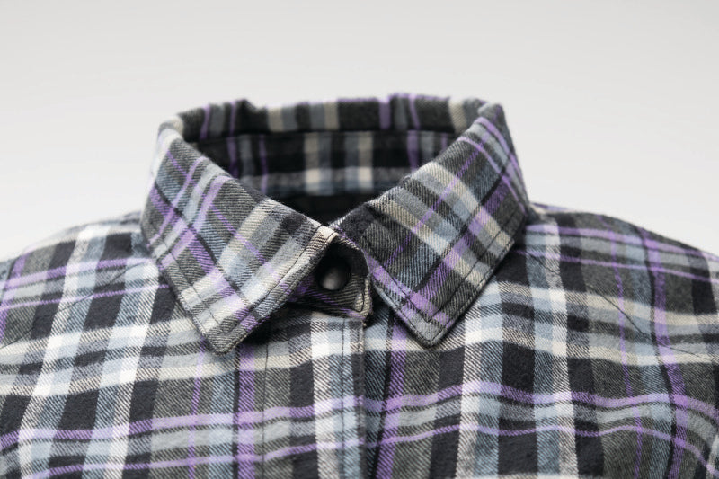 Kuryakyn Leather By River Road Cameo Flannel Moto Shirt Womens - Small Shirts Kuryakyn