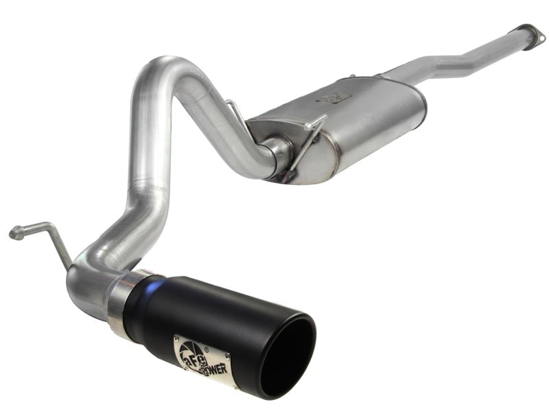 aFe MACH Force XP 3in Cat-Back Stainless Steel Exhaust System w/Black Tip Toyota Tacoma 13-14 4.0L Catback aFe
