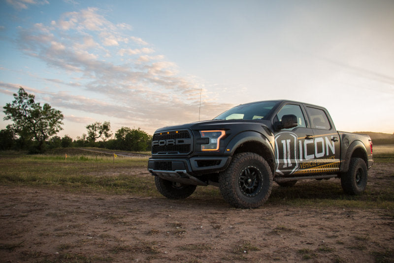 ICON 2017+ Ford Raptor Front 3.0 Series Shocks VS RR CDCV Coilover Kit Coilovers ICON