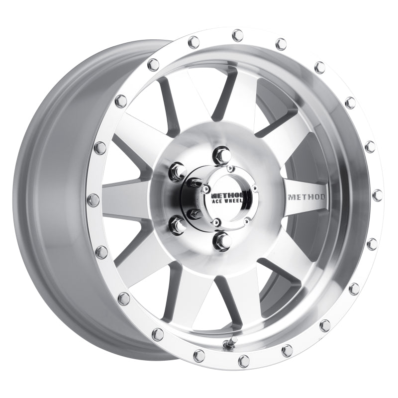 Method MR301 The Standard 17x9 -12mm Offset 5x5 94mm CB Machined/Clear Coat Wheel Wheels - Cast Method Wheels
