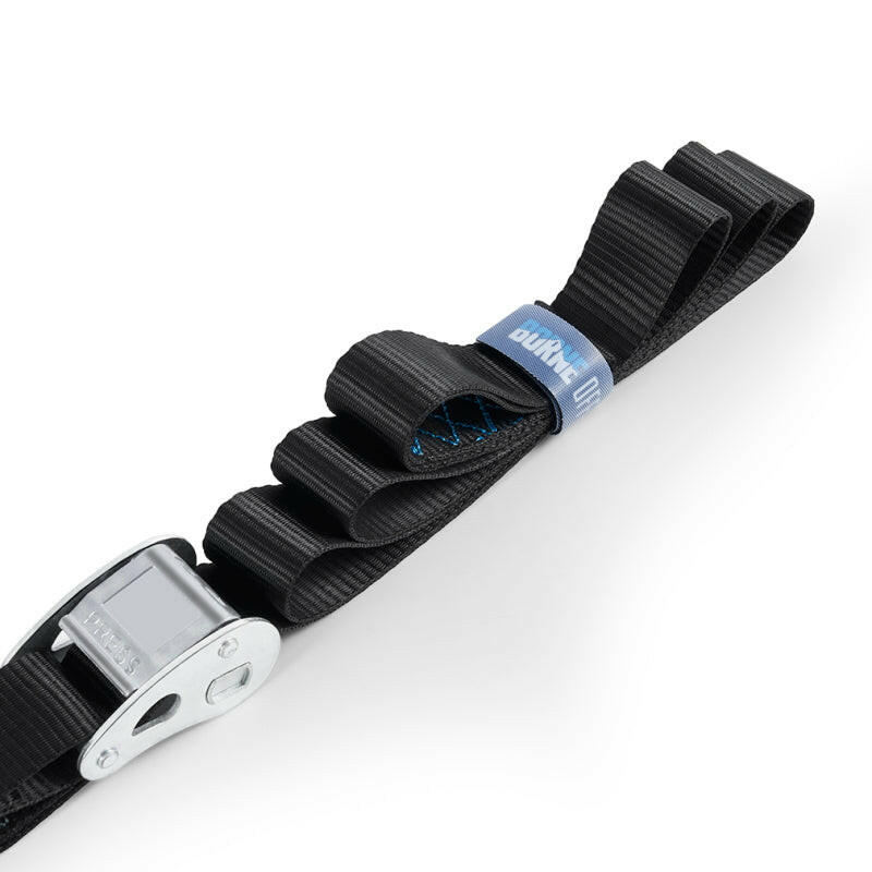 Borne Off-Road Cam Buckle Tie-Down Kit (2-Pack) Black Cargo Tie-Downs Borne Off-Road