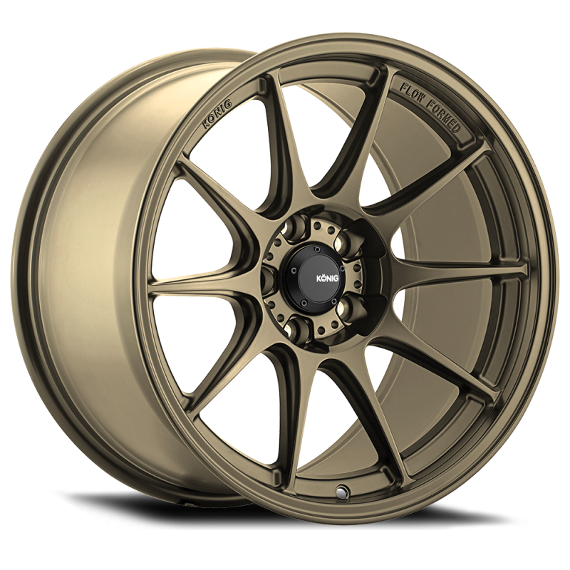 Konig Dekagram 17x8 5x100 ET40 Gloss Bronze Wheels - Cast Konig