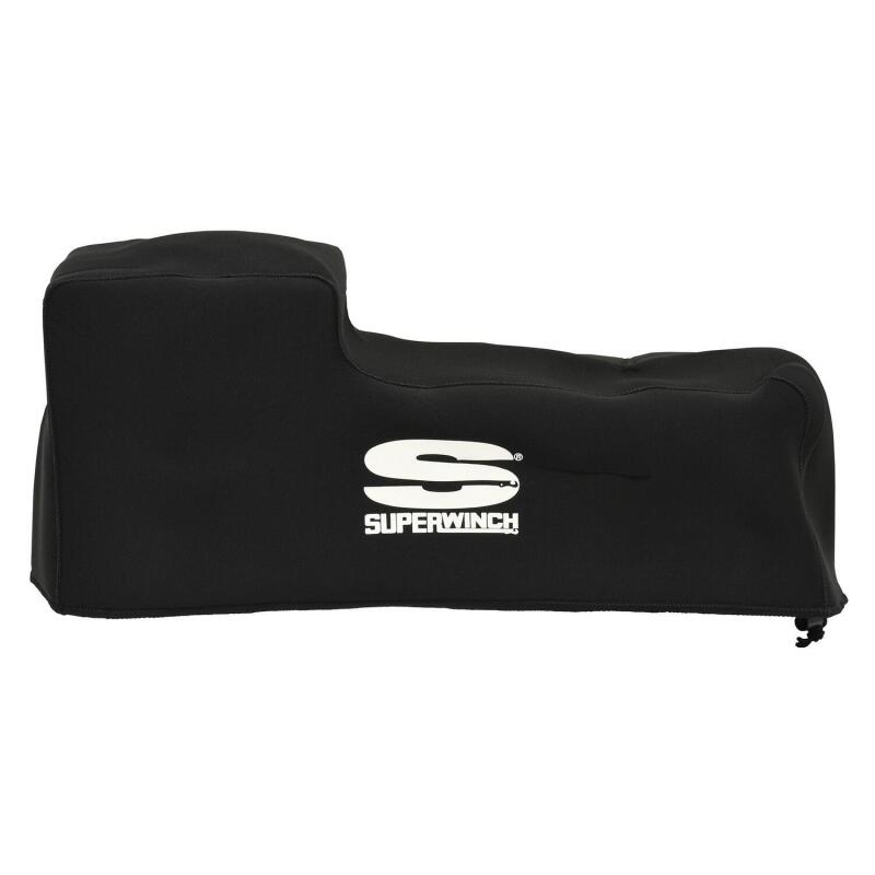Superwinch Winch Cover for 9500/11500 and S5500/75/ Tiger Shark Winches - Blk Neoprene Winch Accessories Superwinch