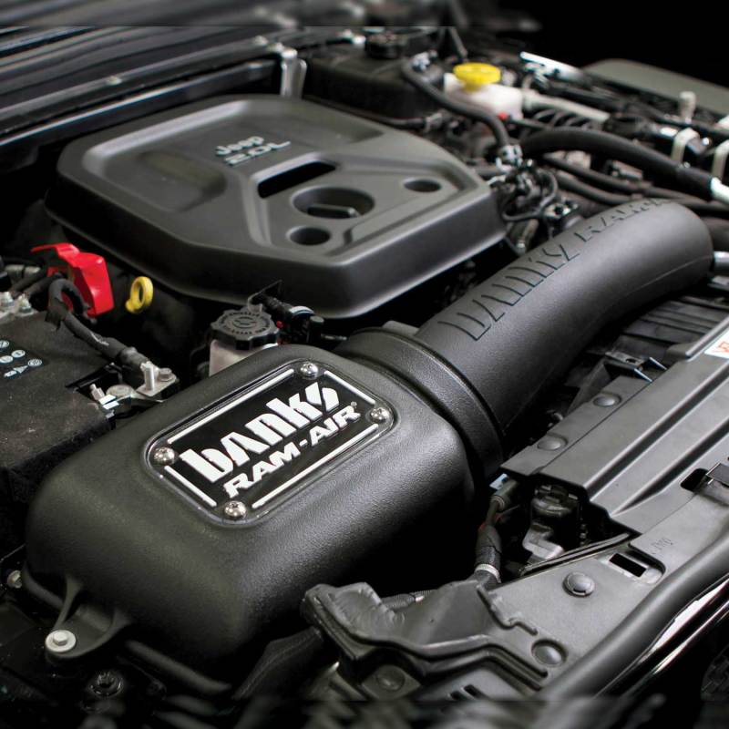 Banks Power 18-21 Jeep 2.0L Turbo Wrangler (JL) Ram-Air Intake System Short Ram Air Intakes Banks Power