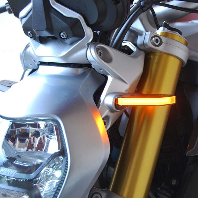 New Rage Cycles 15+ BMW R1200R / RS Front Signals Lights Corner New Rage Cycles