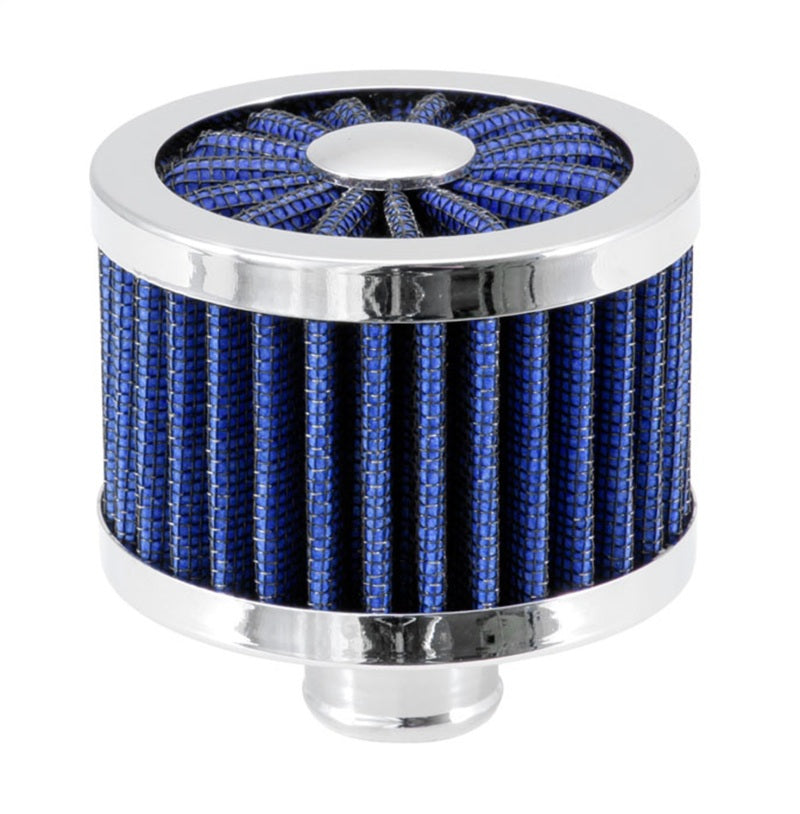 Spectre ExtraFlow Push-In Breather Filter - Blue Engine Breather Filters Spectre