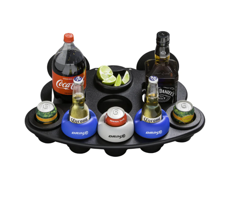 SeaSucker Party Barge Horizontal - Black Cup Holders SeaSucker