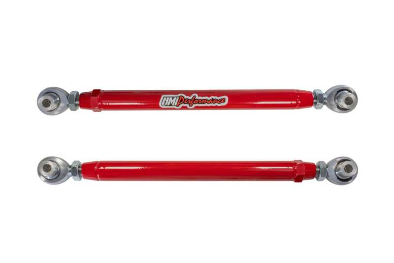 UMI 16-24 Chevrolet Camaro Alignment Toe Arm - Red Suspension Arms & Components UMI Performance