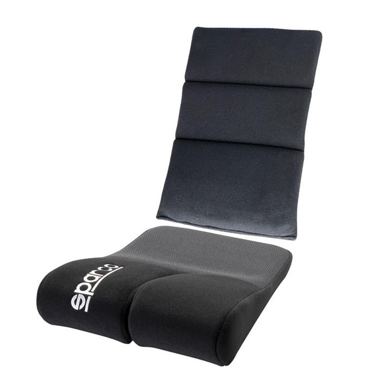 Sparco Pro Adv Seat Pad Black Seat Covers SPARCO