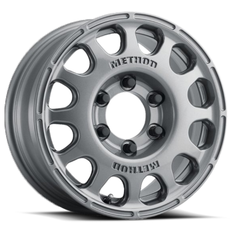 Method MR107 16x7 +25mm Offset 6x5.5 106.25mm CB Gloss Titanium Wheel Wheels - Cast Method Wheels