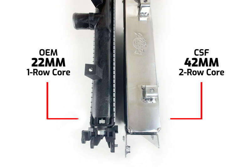 CSF 10-19 Toyota 4Runner High Performance All-Aluminum Radiator Radiators CSF