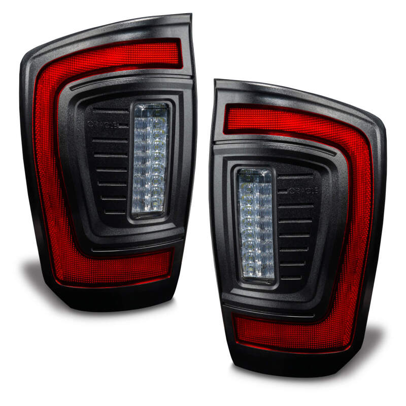 Oracle Lighting 2016-2023 Gen 3 Toyota Tacoma Flush Style LED Tail Lights Tail Lights ORACLE Lighting