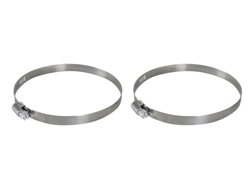 aFe Magnum FORCE Replacement Clamp Kit SAE 140 (6-1/8 IN ID to 9-1/4 IN ID Range) Pair Air Intake Components aFe