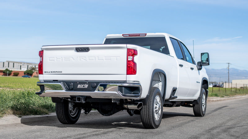 Borla 20-22 Chevrolet/GMC Silverado/Sierra 6.6L T-304 SS Cat-Back S-Type Exhaust - Brushed Catback Borla