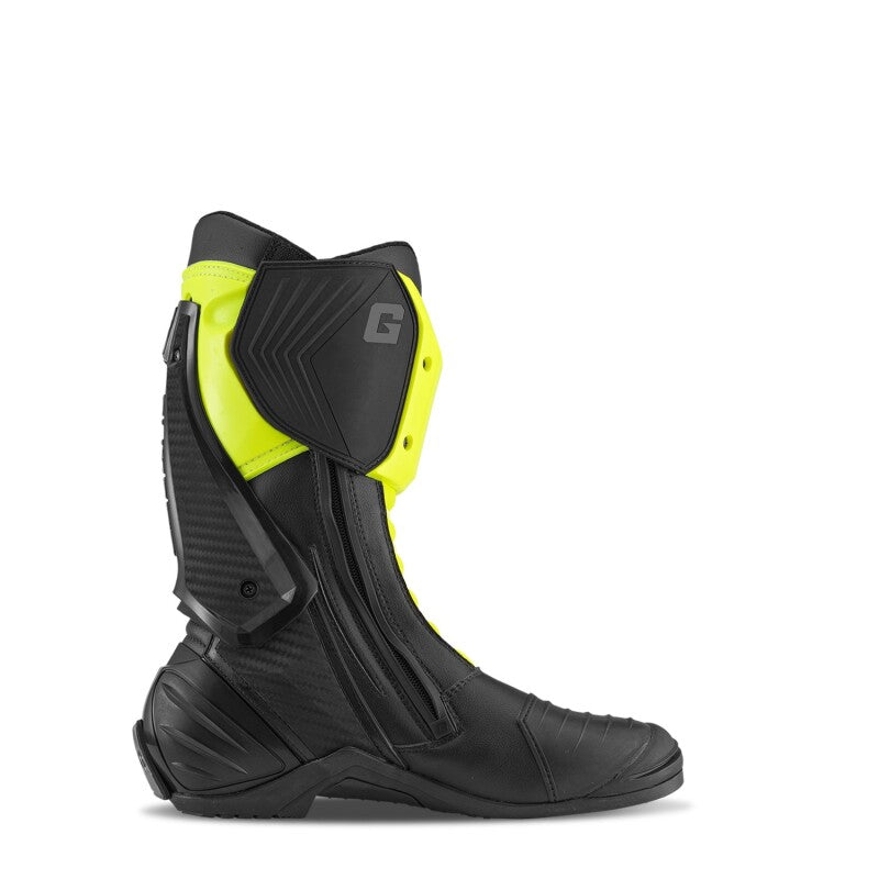 Gaerne GP1 LS Boot Black/Fluorescent Yellow Size - 10.5 Motorcycle Boots Gaerne