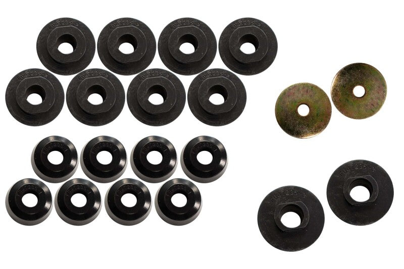 Fishbone Offroad 08-18 Ford F-250 - Black Poyurethane Body Mount Kit Bushing Kits Fishbone Offroad