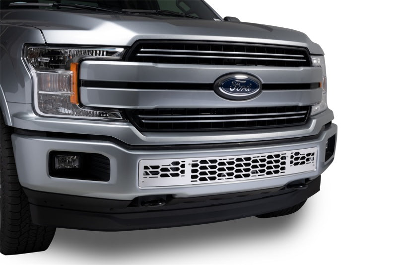 Putco 18-20 Ford F-150 - Hex Shield Style - Polished SS Bumper Grille Inserts Grilles Putco