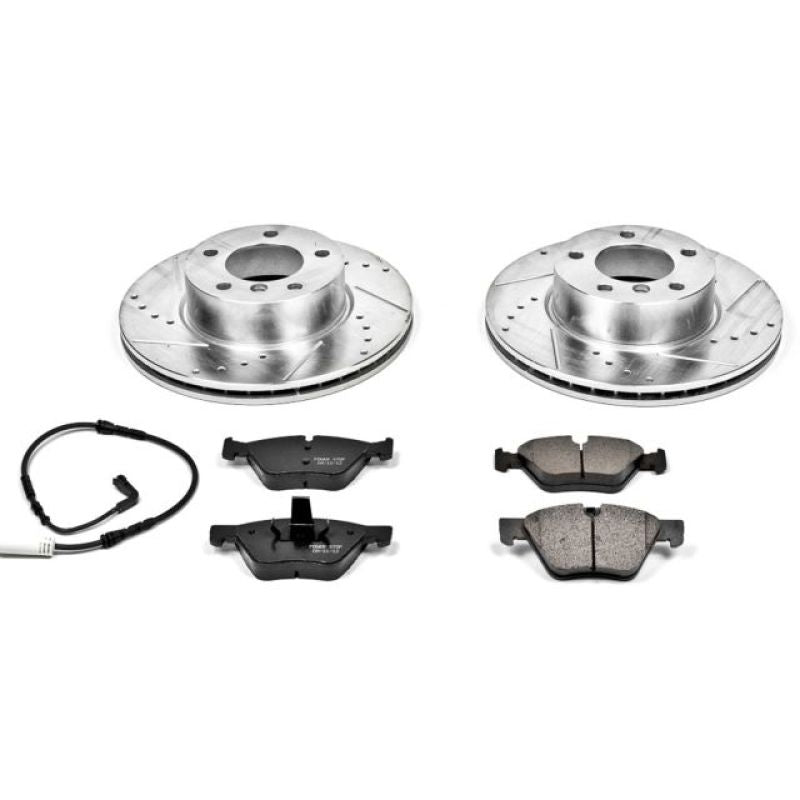 Power Stop 08-10 BMW 128i Front Z23 Evolution Sport Brake Kit Brake Kits - Performance D&S PowerStop