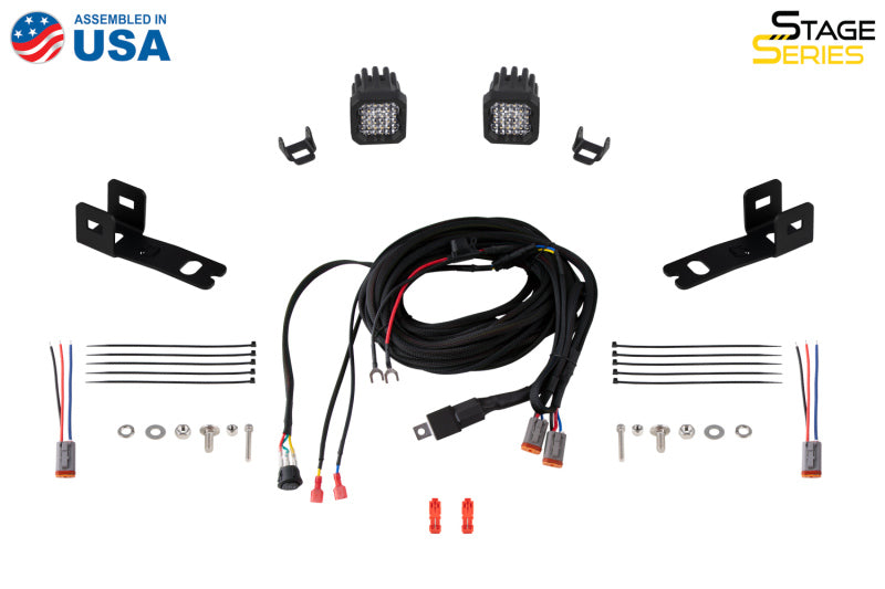 Diode Dynamics 21-22 Ford F-150 Stage Series Reverse Light Kit C2 Sport Light Accessories and Wiring Diode Dynamics