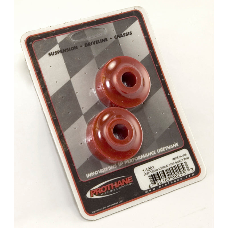 Rugged Ridge Bushing Poly Stab Pair Red 72-95 Bushing Kits Rugged Ridge