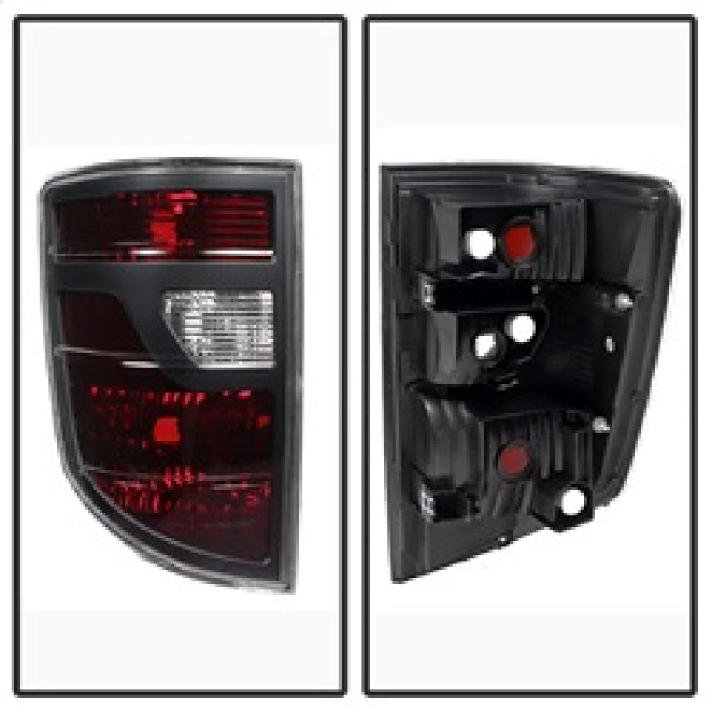 xTune Honda Ridgeline Pickup 06-08 OEM Style Tail Lights Red Smoked ALT-JH-HRID06-OE-RSM Tail Lights SPYDER