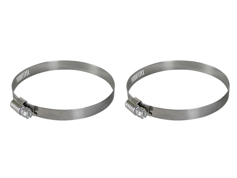 aFe Magnum FORCE Replacement Clamp Kit SAE 060 (3-5/16 IN ID to 4-1/4 IN ID Range) Pair Air Intake Components aFe